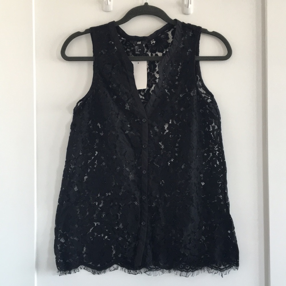 <NEW> H&M LACE TOP